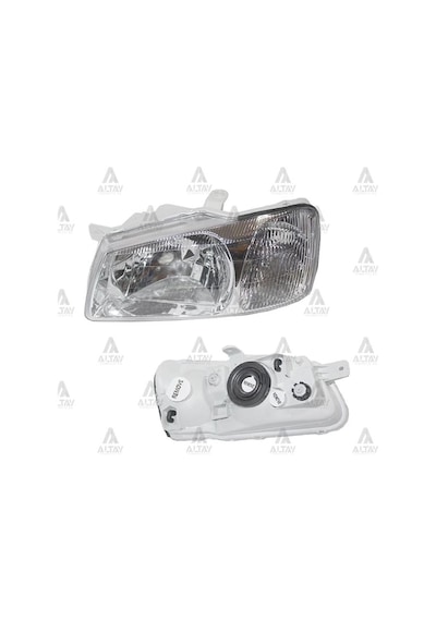 DEPO 221-1116L-LD-EM Ön Far Sol Hyundai Accent Mılenyum 00-02