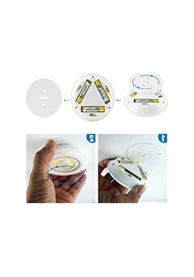 Uzaktan Kumandalı 3'lü Pilli Spot Led Lamba Seti