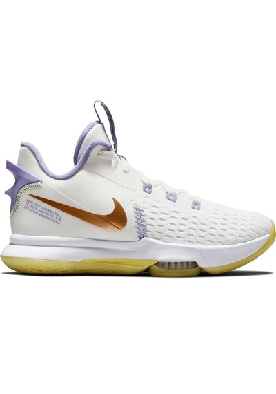 Nike Lebron Witness 5 Basketbol Ayakkabısı Beyaz