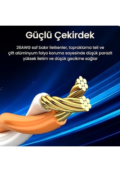 Ethernet Kablosu 2 Metre Siyah Diğer