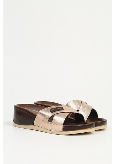 Pierre Cardin Pc-7010 Kadın Terlik Bronz