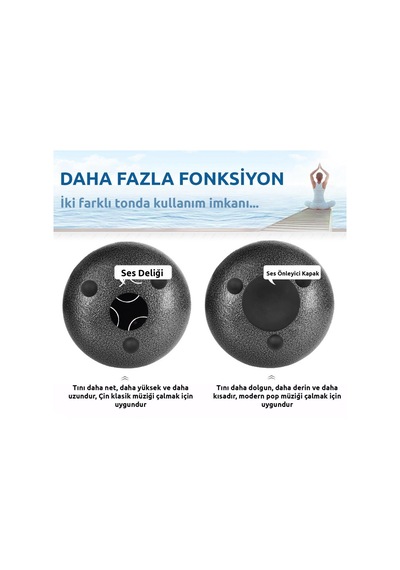 Midex Td-108sm Çelik Dil Davul Handpan 10 İnç 8 Ton Steel Tongue Drum Full Set