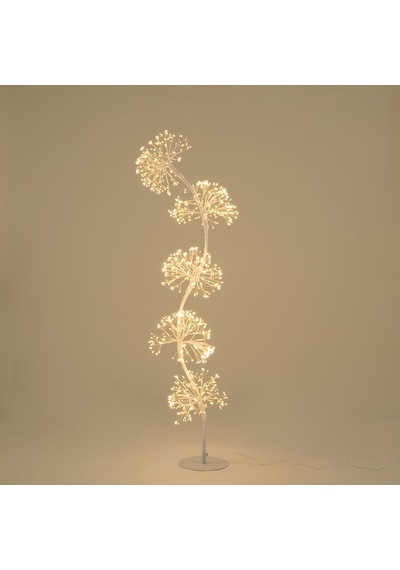 Hidra Led Işıklı Yılbaşı Dekoru 150cm Beyaz Diğer