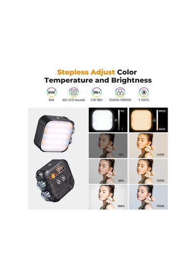 Pocket-size Rgb Led Video Light Mini Rgb Video Işığı