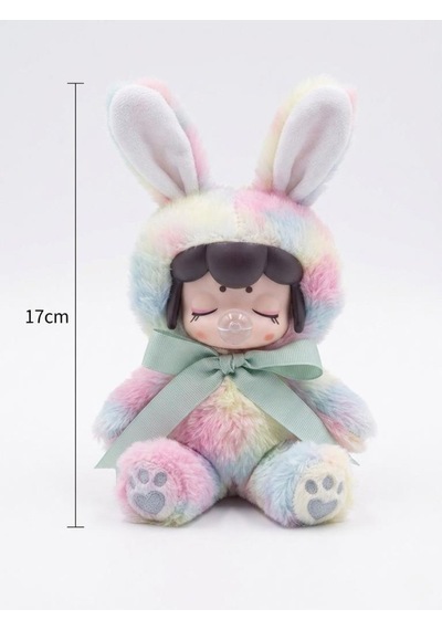 Nansi Figür Bebek - 17 Cm Emzikli Sevimli Arkadaşım Peluş Kostümlü Oyuncak Bebek