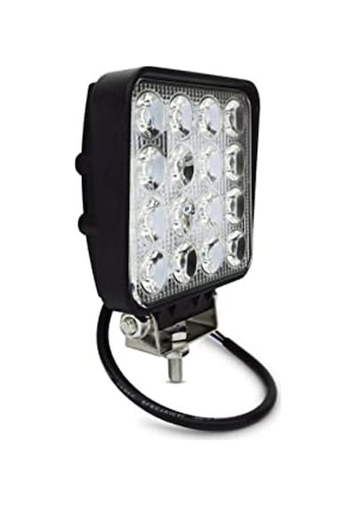 4 Adet 16 Led Off Road Lambası, 48 Watt Güç Ve 12/24 Volt Uyum