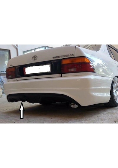 Toyota Corolla Uyumlu Arka Tampon Eki 1993-1998 STR-55