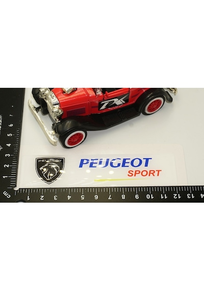 Peugeot Sport Lion Logo Damla Silikon Plaka Logo Arma Amblem Yeni