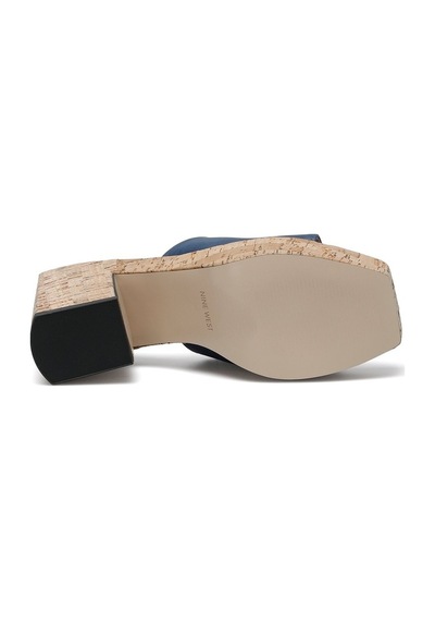 Nine West Garba 2Fx Kadın Topuklu Terlik-Lacivert