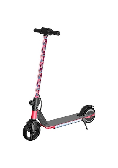 Corby Cs90 Kırmızı Elektrikli Çocuk Scooter Çok Renkli