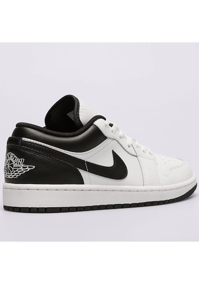 Nike Air Jordan 1 Low Leather Sneaker Hakiki Deri Beyaz Erkek Spor Ayakkabı Beyaz