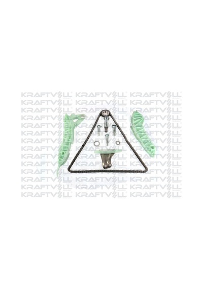 Eksantrık Zıncır Setı Mını Cooper R56 Rcz Ds3 Ds4 Ds5 C3 Iıı C4 Pıcasso C5 Iııe P3c / Ep6c / Ep6cdt / Ep6cdtx Kraftvoll 12100041