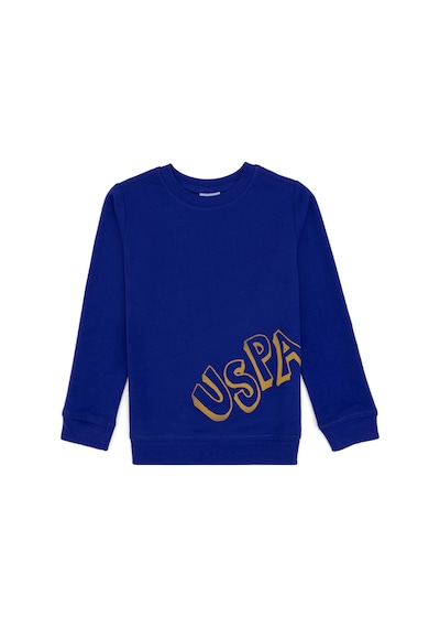 U.S. Polo Assn. Erkek Çocuk Mor Bisiklet Yaka Basic Sweatshirt 50313979-VR038 U.S. Polo Assn. Erkek Çocuk Mor Bisiklet Yaka Basic Sweatshirt 50313979-VR038