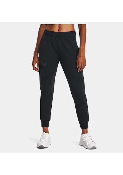 Under Armour Unstoppable Flc Jogger Kadın Eşofman Altı 1379846-001 Siyah