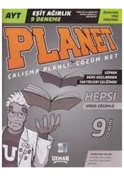 Ayt Eşit Ağırlık Planet 9 Deneme Uzman Yayınları