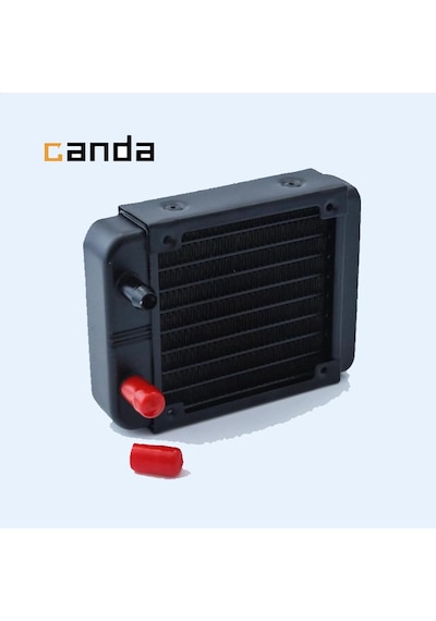 90Mm Alüminyum Cpu Su Soğutma Radyatörü