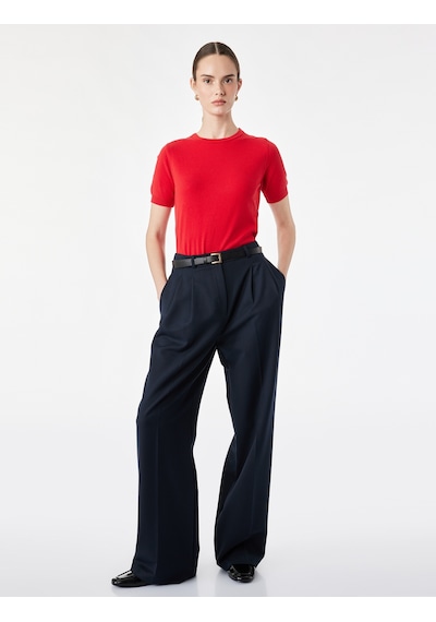 Koton Regular Fit Düğme Detaylı Bisiklet Yaka Kısa Kollu Triko Tişört Kırmızı 7wak90579ht Koton Regular Fit Düğme Detaylı Bisiklet Yaka Kısa Kollu Triko Tişört Kırmızı 7wak90579ht