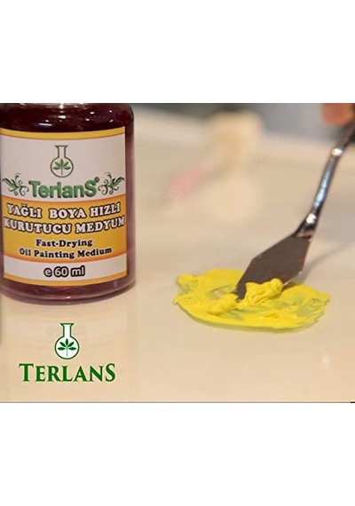 Terlans Yağlı Boya Hızlı Kurutucu Medyum 60 Ml Fast-drying Oil Painting Medium