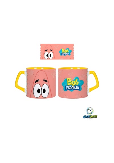 Ghostbastır Desıgn Sünger Bob Patrick Kupa Bardak Tek Adet 0910 Çok Renkli