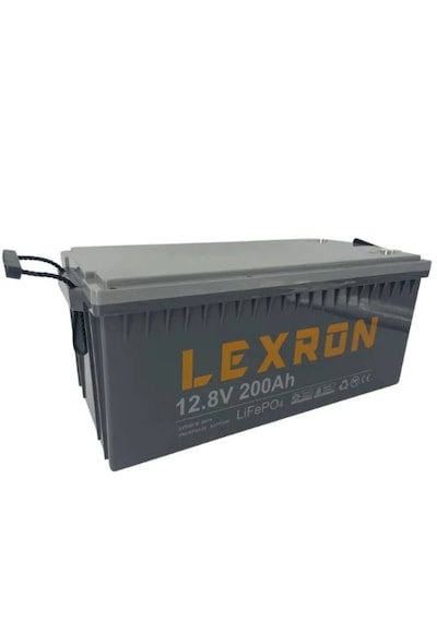 Lityum Akü 12.8v 200ah Lifepo4 Lexron