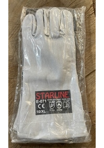 Starline Yüksek Kalite Kaynakçı Eldiveni Kalın Deri Eldiven 10xl E071