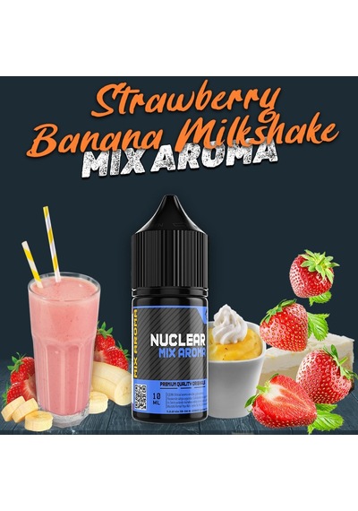 Nuclear Mix Aroma Strawberry Milkshake Gıda Aroması 10 Ml