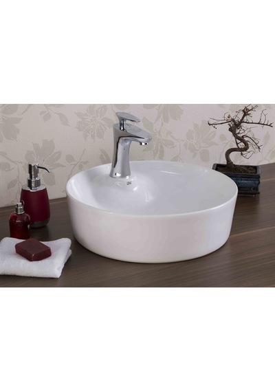 Eva Banyo Lena E-4043 Tezgah Üstü Porselen Lavabo