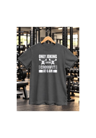 Segungear Onlyjoking Erkek Regular Fit Baskılı Spor Tişört Gri - 933732586 Gri