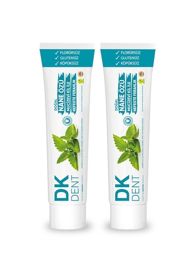 Dermokil Dk Dent Nane Özlü Diş Macunu 2 x 75 ML