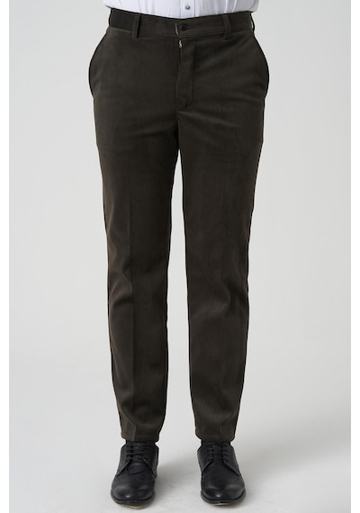 White Stone Amora P1031 Slim Fit Pamuklu Kadife Pantolon A.haki A.haki Haki