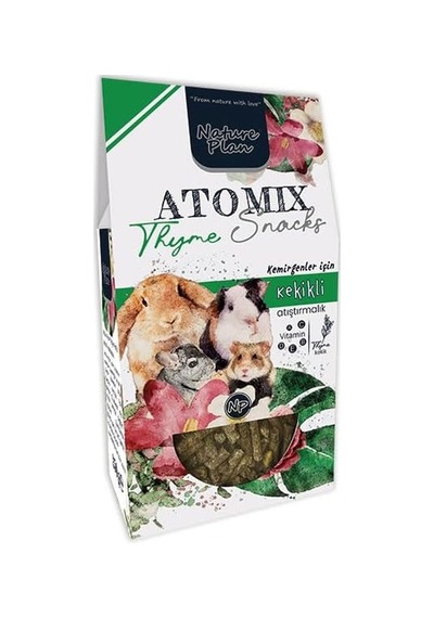Nature Plan Atomix Snacks Kekikli 250 Gr