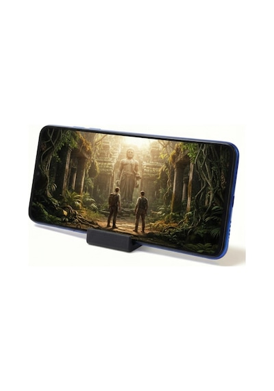 Pembe Mini Masa Üstü Cep Telefonu Tablet Tutucu Tutacağı Standı Us-t004k 4 4 4 4 Cm