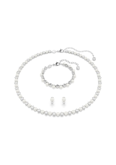 5742040 Swarovski Set Matrıx:set Whıte/rhs Metalik