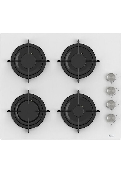 Ferre Steamart CS Serisi Lux XE64CB - CS206 - D081 Beyaz Ankastre Set