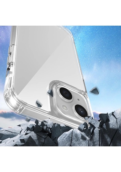 Apple Uyumlu iPhone 13 Kılıf Airbagli Takılabilir Askı Aparatlı Redclick Snap Silikon Kapak