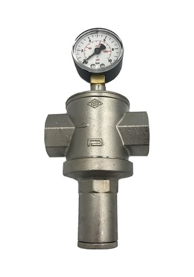 Pakkens Basınç Regülatörü Manometreli Dn 25 Pn 16 1"