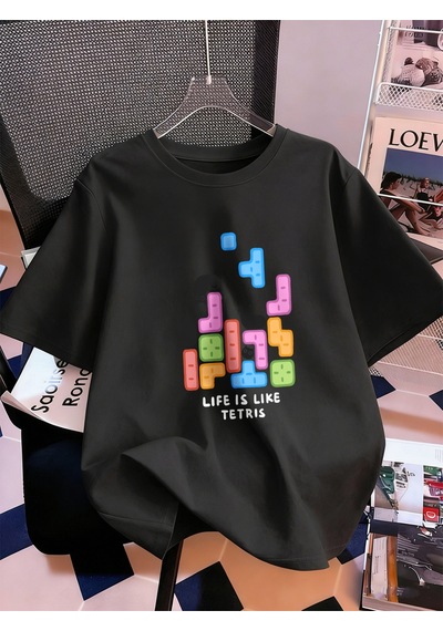 Noıssey Urban Pop Graphic Kadın Tişört Koleksiyonukod 5324 Siyah