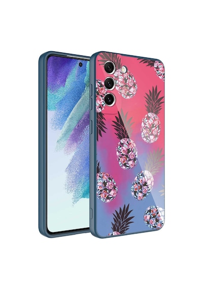 Galaxy S21 Fe Uyumlu Kamera Korumalı Desenli Sert Silikon Epoksi Kılıf-no3 NO3 No3