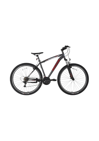 Bisan Leon Erkek Dağ Bisikleti 48cm V 27.5 Jant 21 Vites Mat Gri Turuncu Çok Renkli