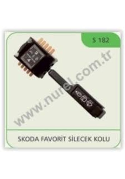 Nurel Silecek Kumanda Kolu Siyah Skoda Favorıt Forman 115939108