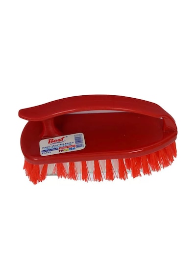 Yaka Fırçası Sembol Plastik Tutma Saplı Fırça Karışık Renk 14 Cm