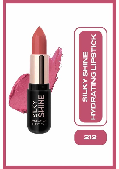 Silky Shine Hydrating Lipstick - Nemlendirici Ruj No:212 Çok Renkli