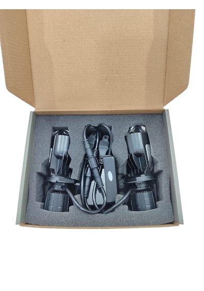 Vr Pro H4 Black Mercekli Led Xenon 18000 Lümen