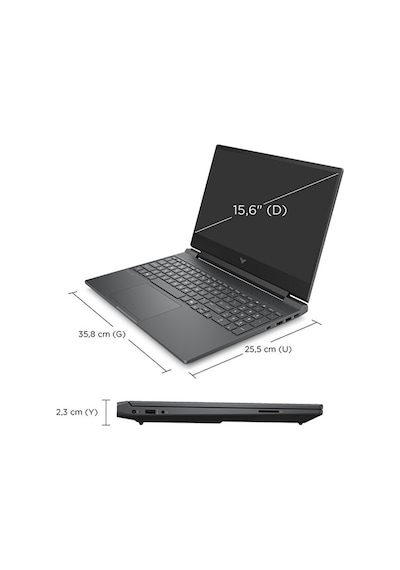 HP Victus 15-FA2051NT D2QG6EA i5-14450HX 24 GB 1 TB SSD 6 GB RTX4050 15.6" Free Dos Dizüstü Bilgisayar