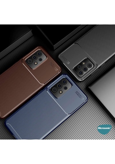 Microsonic Samsung Galaxy Uyumlu A52S Kilif Legion Series Kahverengi 519094709
