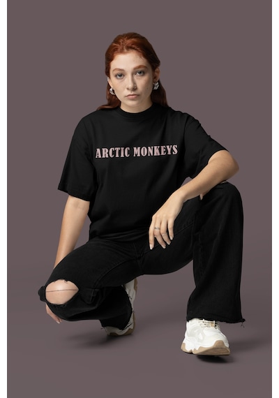 Sevbano Arctic Monkeys Sırt Baskılı Unisex Oversize Müzik Grubu Tişört Siyah Sevbano Arctic Monkeys Sırt Baskılı Unisex Oversize Müzik Grubu Tişört Siyah
