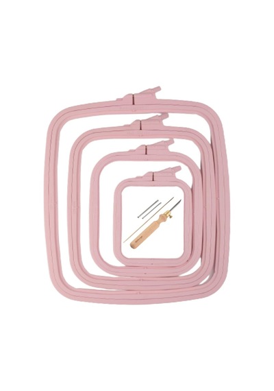 5 Parça Set Plastik Kare Nakış Çember Ve Zımba İğnesi, Çapraz Dikiş Çemberleri, Zımba İğne Halkası, Kendin Yap El İşi Dikiş, Abs Plastik Nakış Çemberleri Pembe 5 Parça Set Plastik Kare Nakış Çember Ve Zımba İğnesi, Çapraz Dikiş Çemberleri, Zımba İğne Halkası, Kendin Yap El İşi Dikiş, Abs Plastik Nakış Çemberleri Pembe