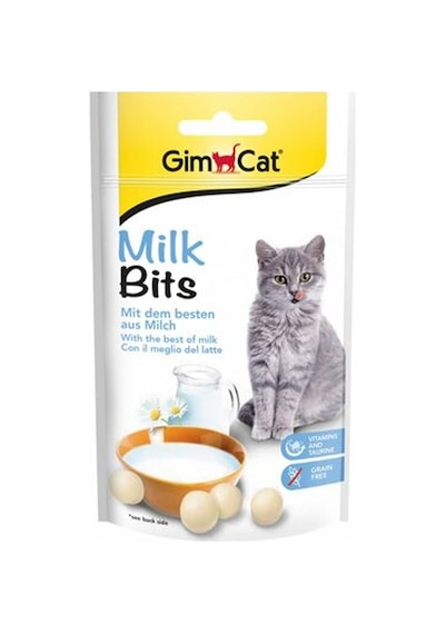 Gimcat Milk Bits Sütlü Taurinli Kedi Ödül Tableti 40 G