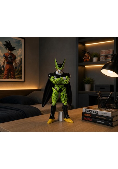 Dragon Ball Z Cell Figür Biblo 32 Cm Koleksiyonluk Anime Dekor