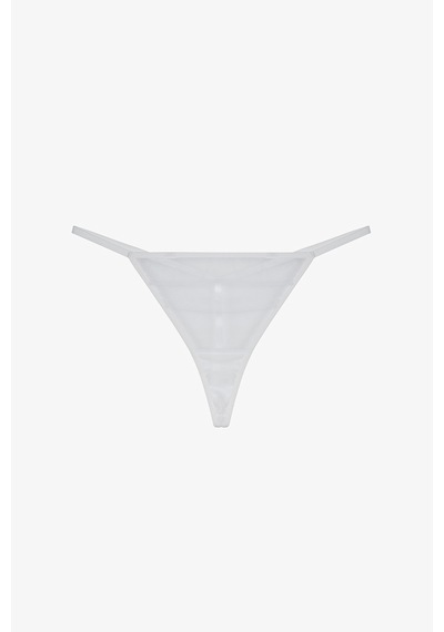 Penti Kırık Beyaz Mesh String Külot